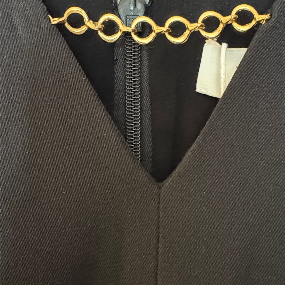 Zimmermann Black Chain-Embellished Midi Dress Size AU1-US 6, UK 10, FR 38, IT 42 - Picture 8 of 12